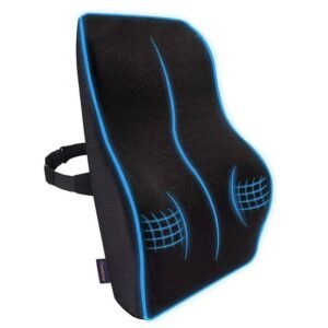 Adjustable Lumbar Support Cushion for Chair & Car